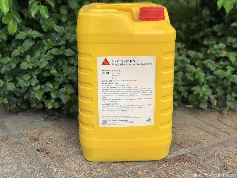 Sika Ment NN – 25L Phụ gia siêu hóa dẻo và giảm nước bê tông