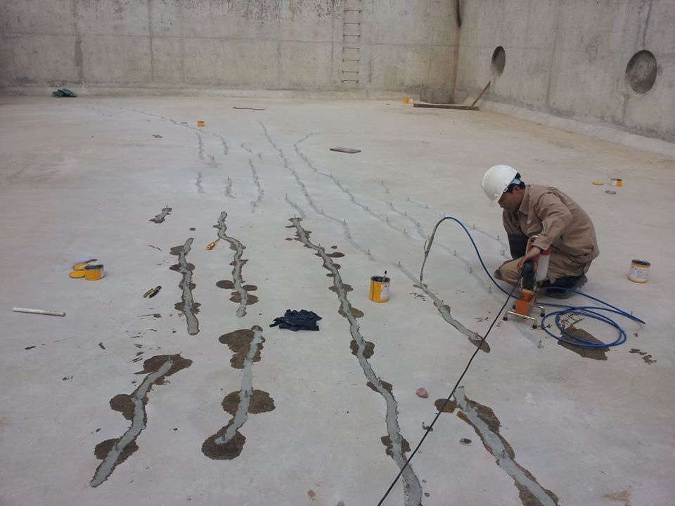 Chống nứt bề mặt bê tông - Công ty cổ phần Tư Vấn Đầu Tư Xây Dựng và Thương Mại Thanh Phát