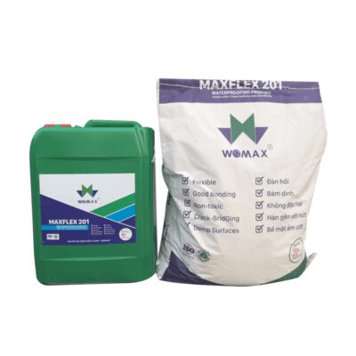 Maxflex 201 – Vật liệu chống thấm hai thành phần gốc xi măng – Polymer