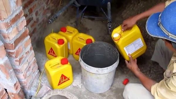Hướng dẫn cách chống thấm ngược bằng hóa chất Sika